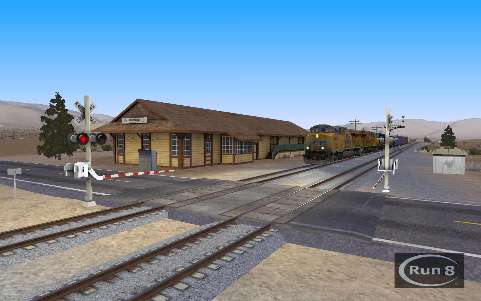download run 8 train simulator